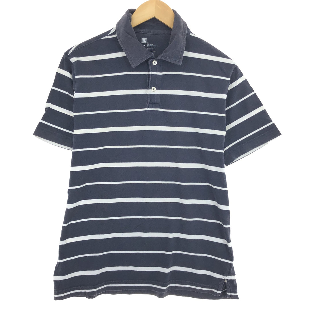 GAP Short Sleeve Striped Polo Shirt Men's M /eaa448327