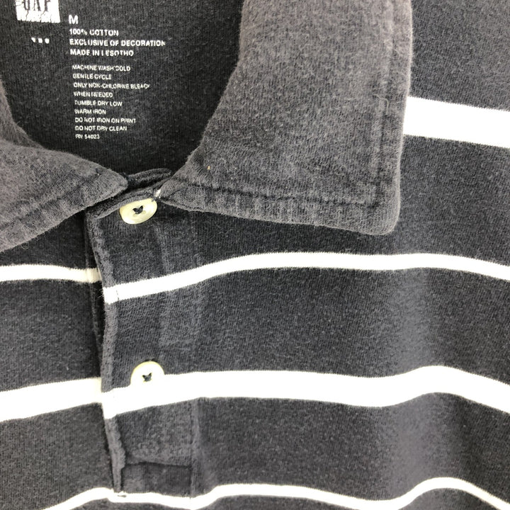 GAP Short Sleeve Striped Polo Shirt Men's M /eaa448327