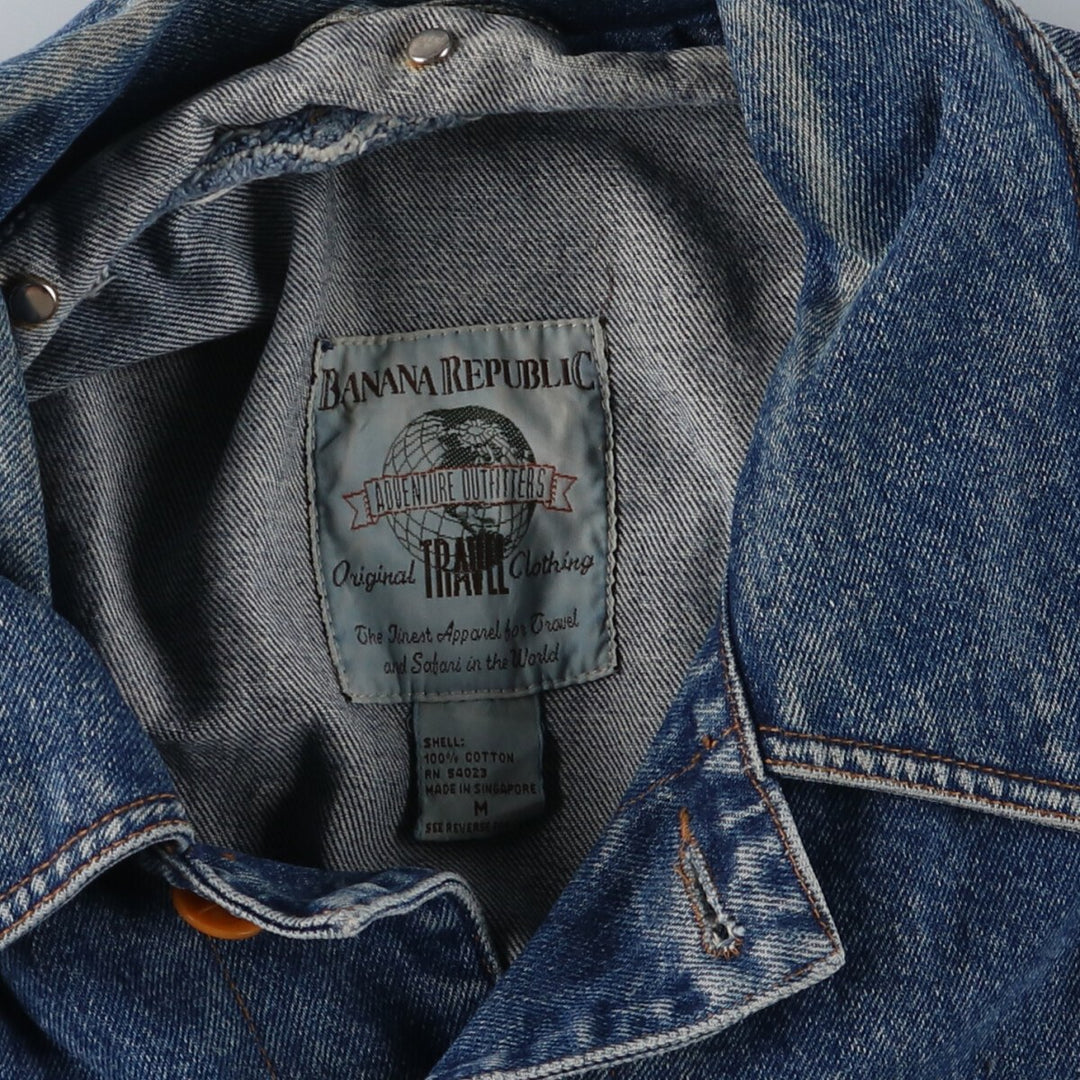 80s-90'S Banana Republic TRAVEL denim coveralls men's M vintage /eaa448389