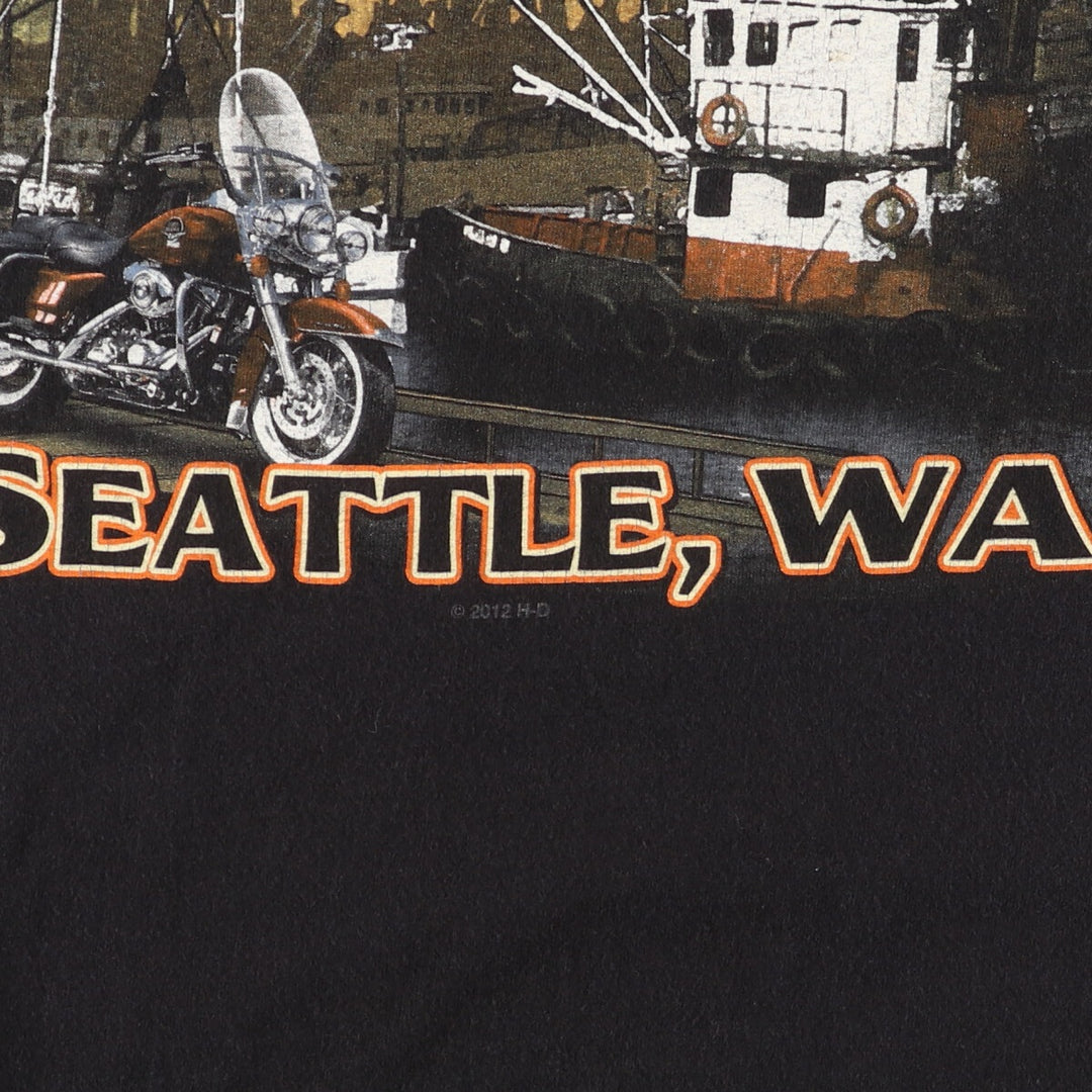 10s Harley-Davidson Motorcycle Bike T-shirt Men's XXL /eaa448394