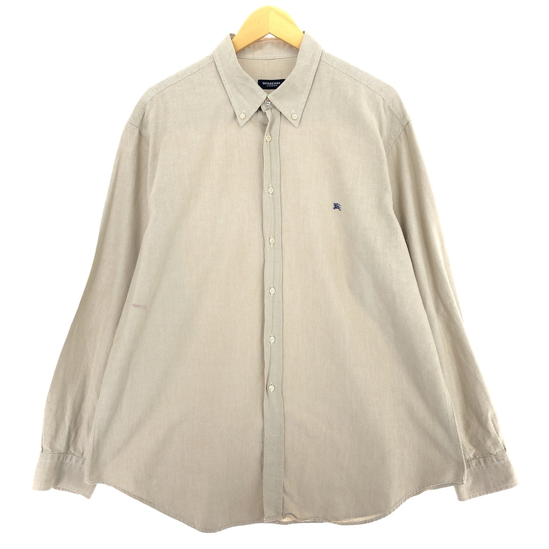 Burberry's BURBERRY LONDON long sleeve button down shirt men's XL /eaa448412