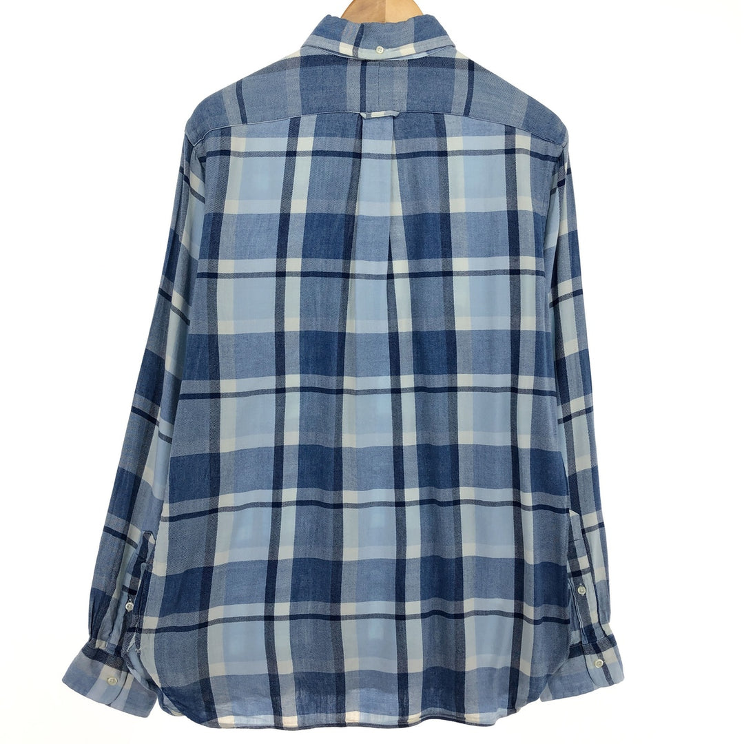 Ralph Lauren RALPH LAUREN Long Sleeve Cotton Check Shirt Men's M /eaa448425