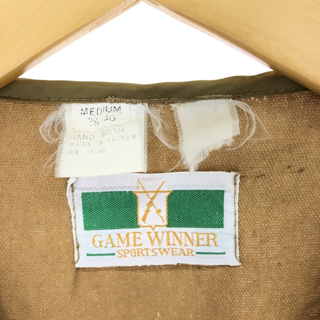 70'S GAME WINNER SPORTSWEAR Hunting Vest Men's M Size Vintage /eaa448432