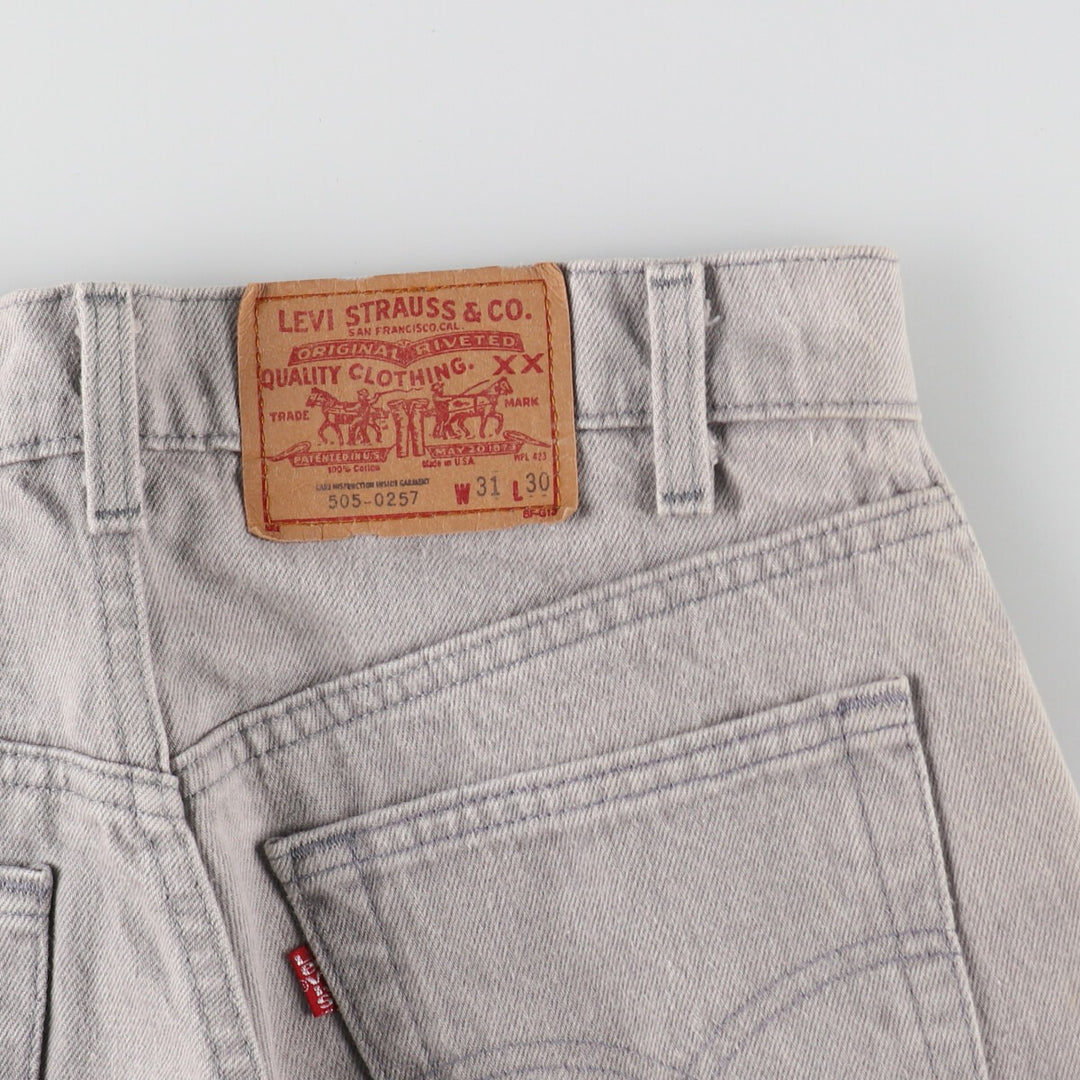 80s~90'S Levi's 505-0257 Tapered Denim Pants Made in USA Men's W31 Vintage /eaa448481