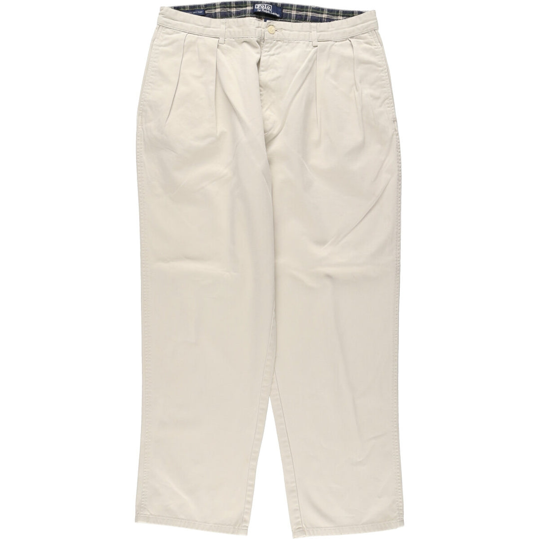 Ralph Lauren POLO by Ralph Lauren Two-pleat Chino Pants for Men, W34 equivalent / eaa448482