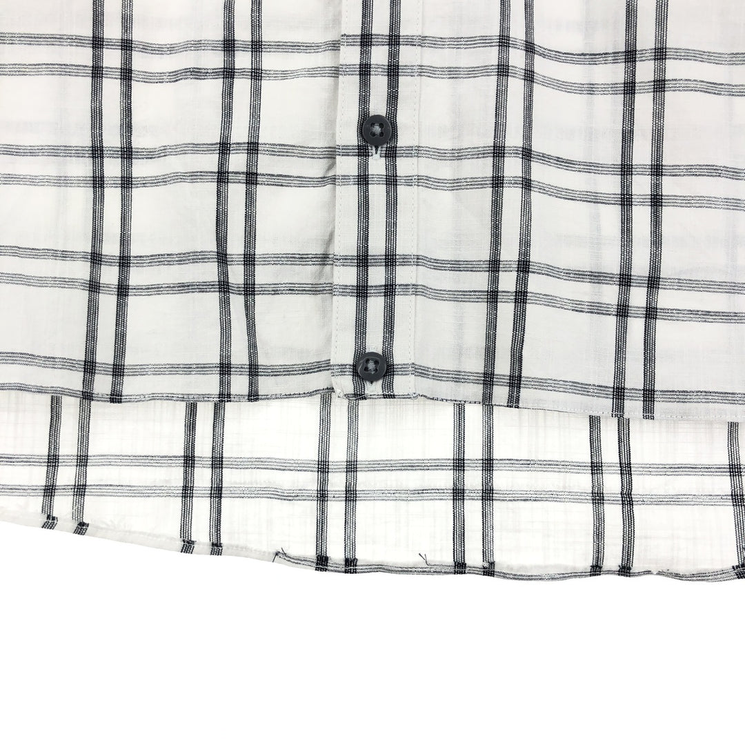 THE NORTH FACE Short Sleeve Cotton Check Shirt Men's M /eaa448587