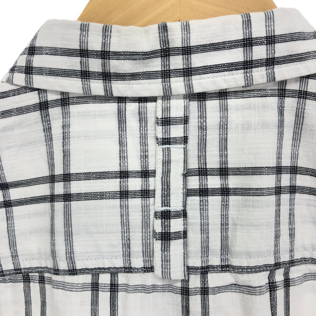 THE NORTH FACE Short Sleeve Cotton Check Shirt Men's M /eaa448587