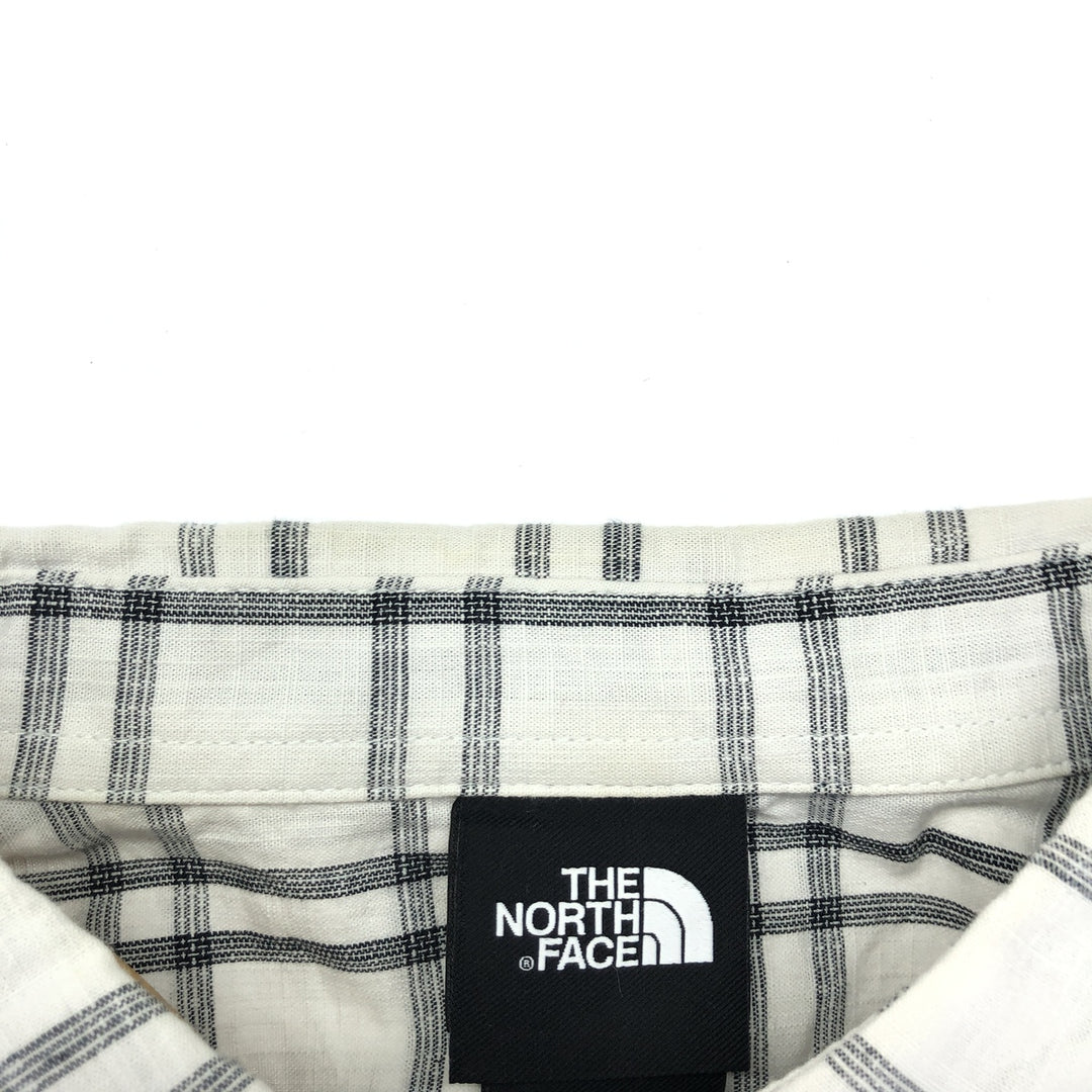 THE NORTH FACE Short Sleeve Cotton Check Shirt Men's M /eaa448587