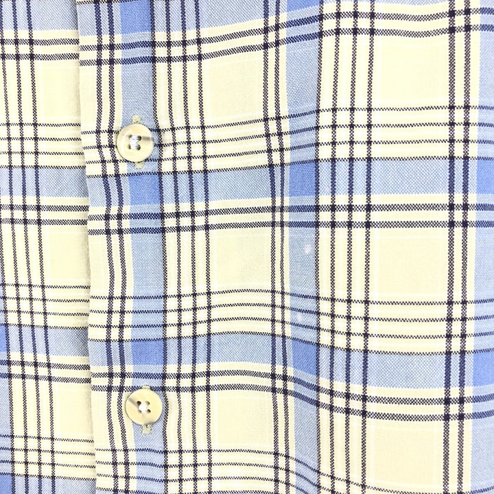 Eddie Bauer Short Sleeve Cotton Check Shirt Men's XL /eaa448590