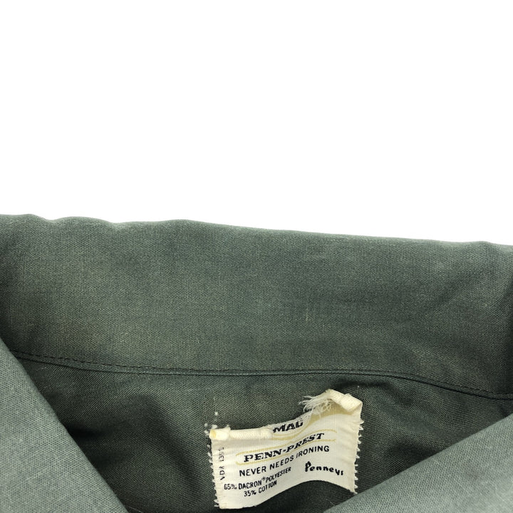 70'S BIG MAC PENN-PREST short sleeve work shirt, men's L, vintage /eaa448602