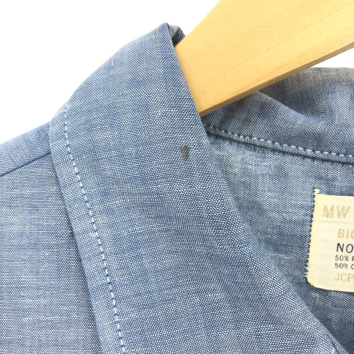 70'S JCPenney BIG MAC Backpainted Short Sleeve Work Shirt Men's XL Vintage /eaa448607