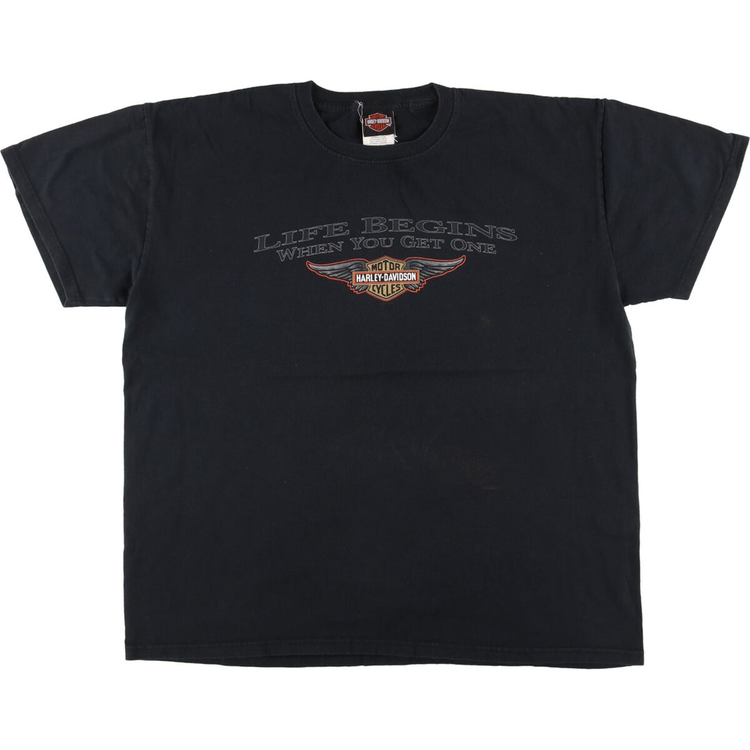 00'S Harley-Davidson Motorcycle Bike T-shirt Men's XXL /eaa448613