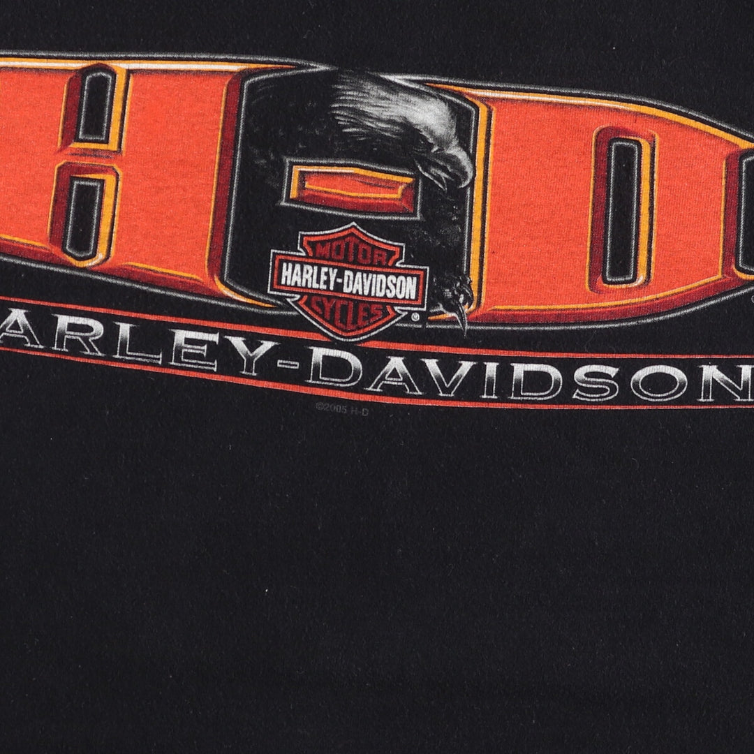 00'S Harley-Davidson Motorcycle Bike T-shirt Made in USA Men's XL /eaa448616