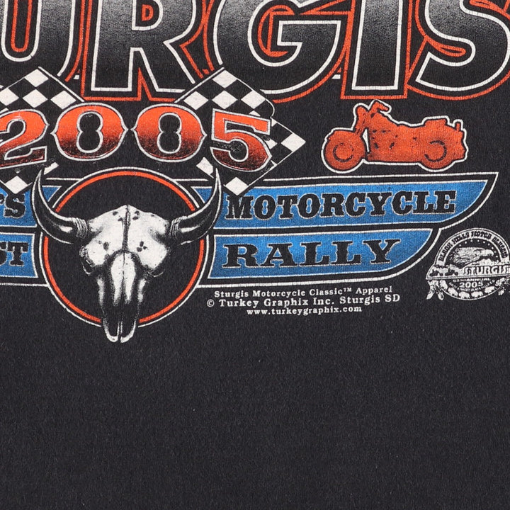 00'S Harley-Davidson Henes Motorcycle Bike T-shirt Men's M /eaa448619