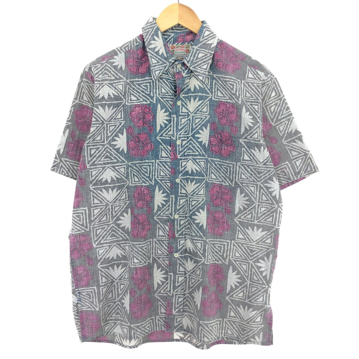 90'S Reyn Spooner COMMEMORATIVE CLASSICS All-over Print Hawaiian Aloha Shirt Made in Hawaii Men's M /eaa448632