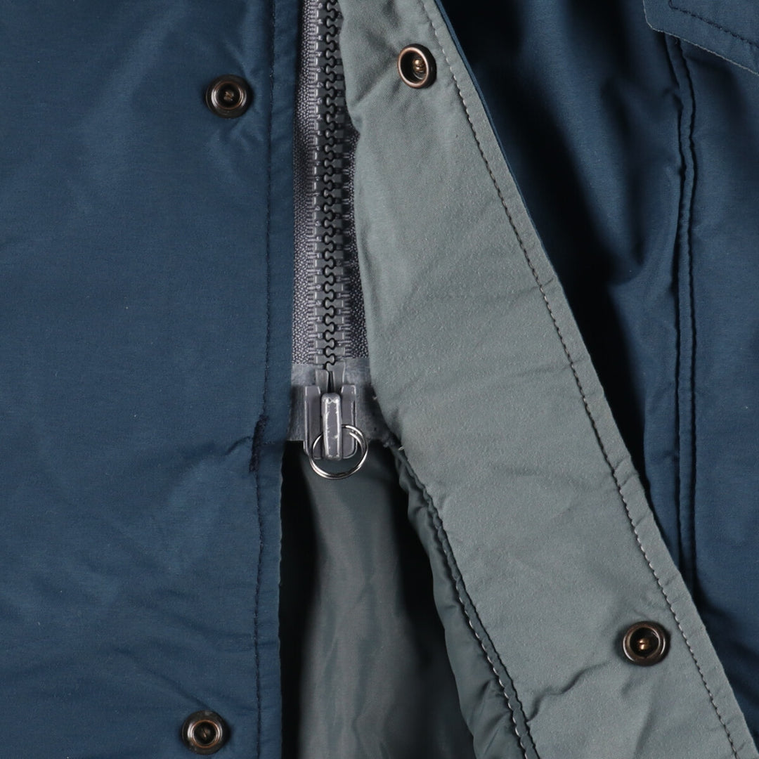 LL Bean Thinsulate Gore-Tex Padded Mountain Parka Shell Jacket, Made in the USA, Men's XL Nylon (Gore-Tex) navy blue type Vintage Second Hand