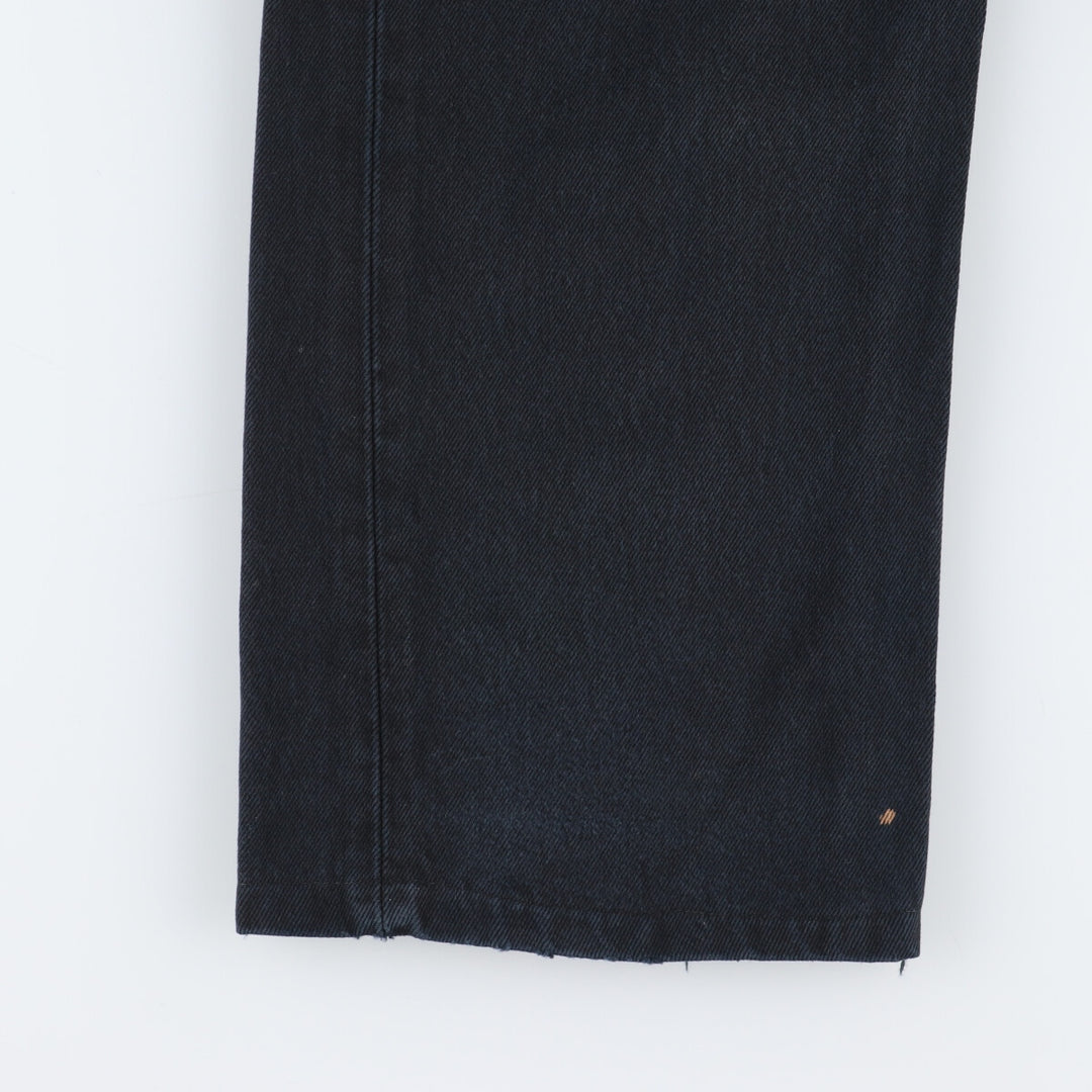 90'S Levi's 501 Black Denim Straight Denim Pants Made in England Men's W35 Vintage /eaa448727