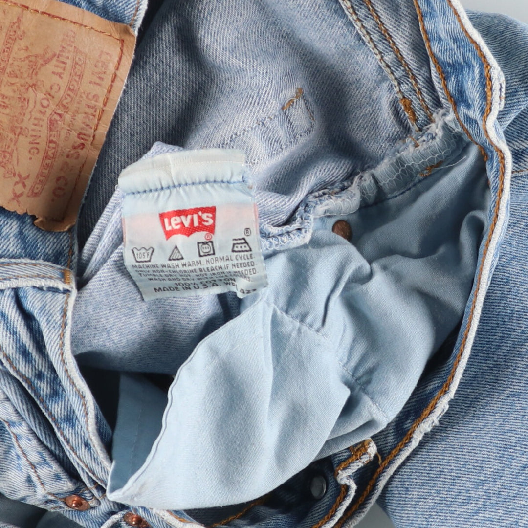 90'S Levi's 501-0193 Straight Denim Pants Made in USA Women's L (w28) Vintage /eaa448737
