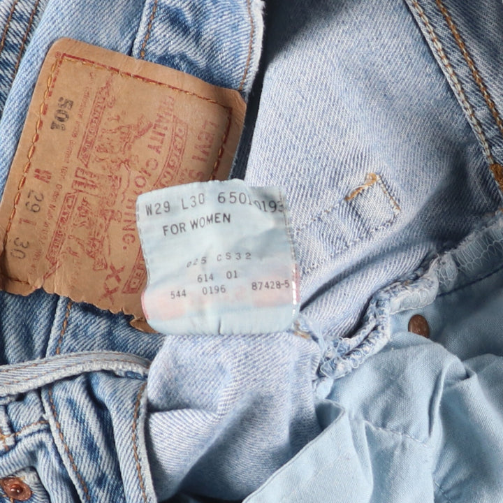 90'S Levi's 501-0193 Straight Denim Pants Made in USA Women's L (w28) Vintage /eaa448737