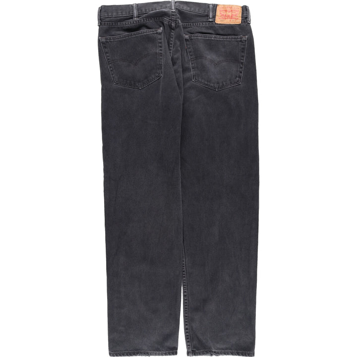 Levi's 505 Black Denim Tapered Denim Pants Men's W37 / eaa448756