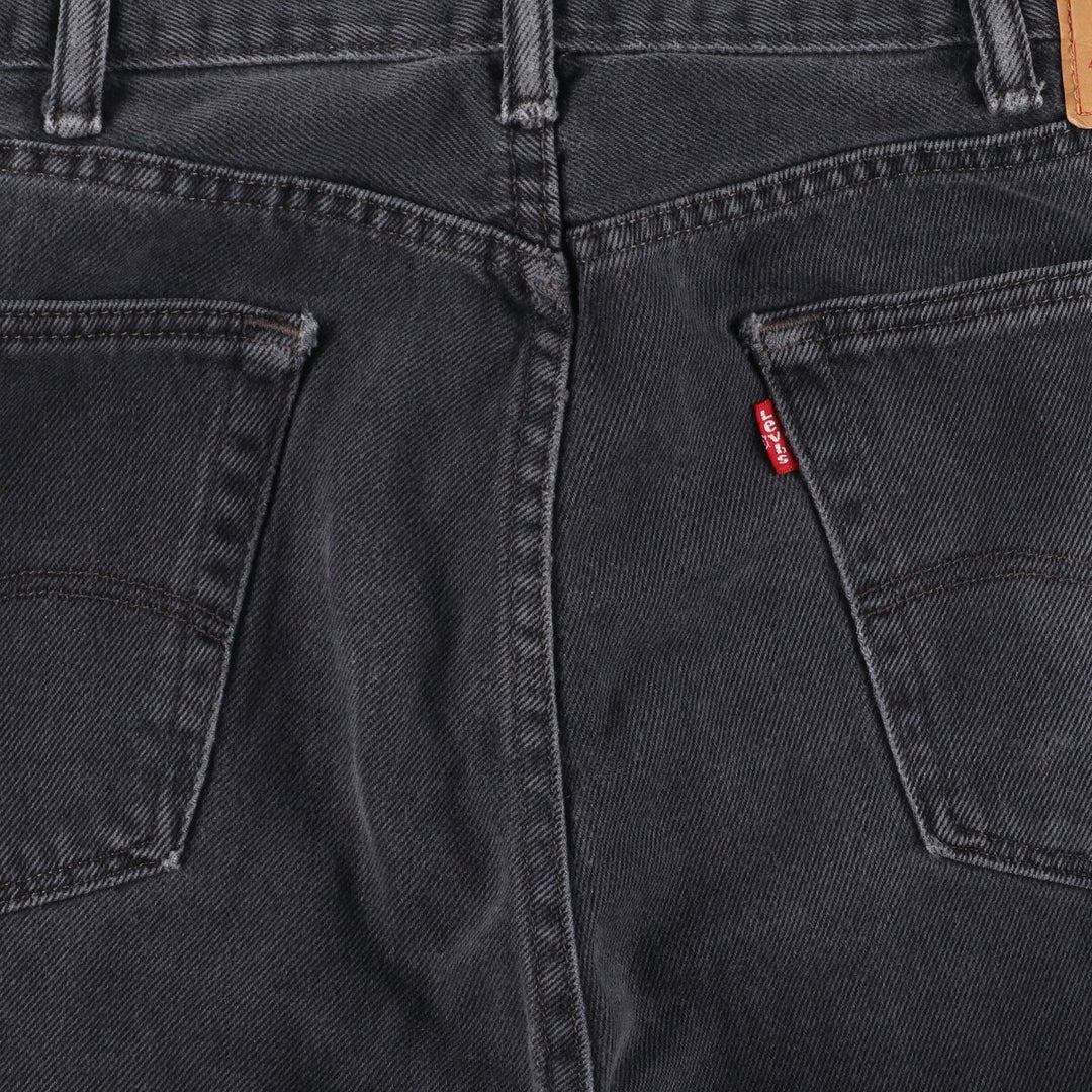 Levi's 505 Black Denim Tapered Denim Pants Men's W37 / eaa448756