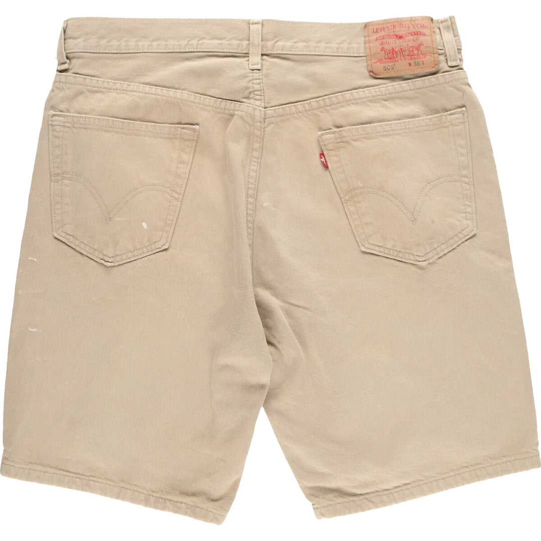 Levi's 505 REGULAR FIT denim shorts, short pants, men's w36 / eaa448784