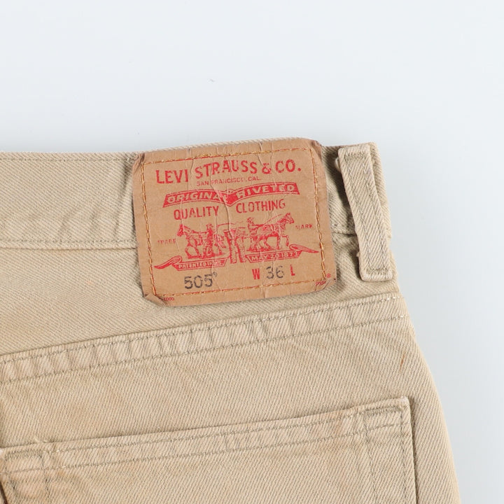 Levi's 505 REGULAR FIT denim shorts, short pants, men's w36 / eaa448784