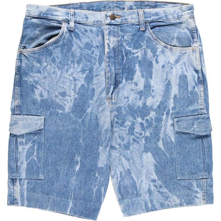 RUSTLER bleached denim shorts, half pants, men's w39 /eaa448786