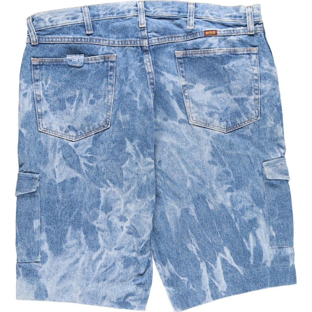 RUSTLER bleached denim shorts, half pants, men's w39 /eaa448786