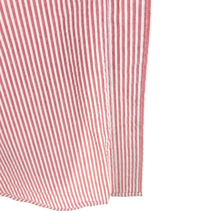 Brooks Brothers 346 short sleeve button-down striped shirt, men's L / eaa448826