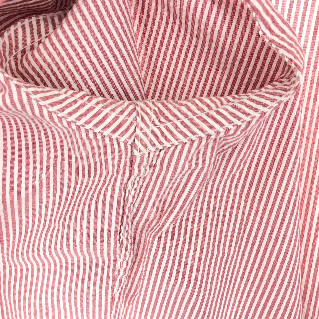 Brooks Brothers 346 short sleeve button-down striped shirt, men's L / eaa448826