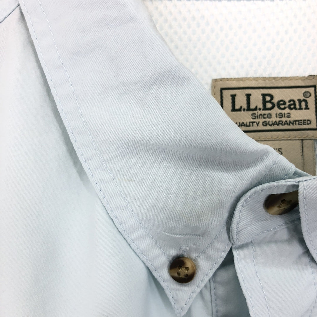 00'S LLBean Button-down Short Sleeve Fishing Shirt Men's L /eaa448843