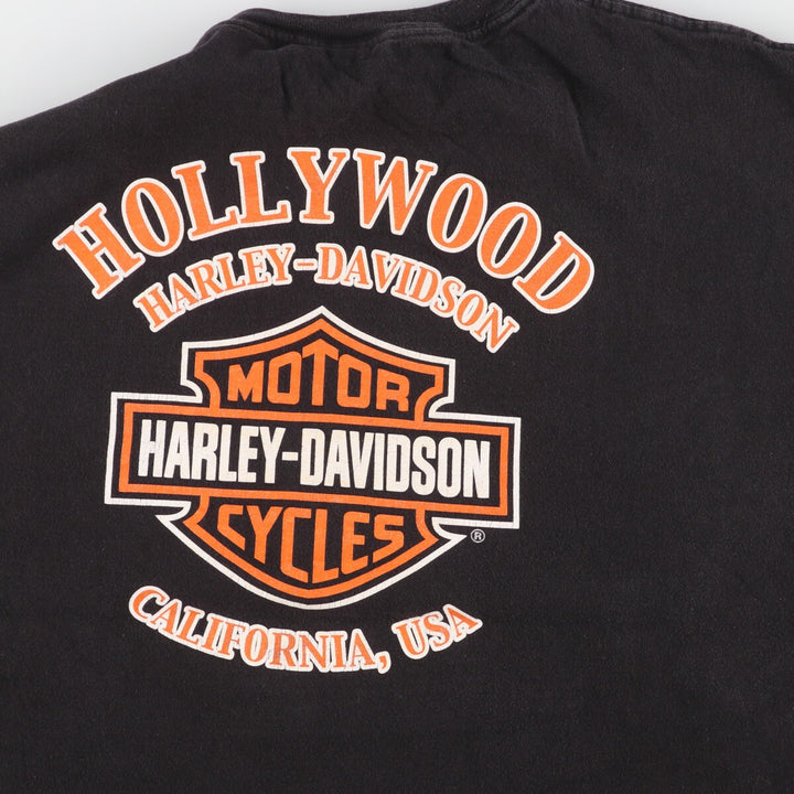 00'S Harley-Davidson Motorcycle Bike T-shirt Men's L /eaa448911