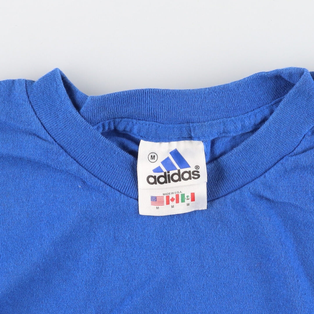 90'S Adidas Logo Print T-Shirt Made in USA Men's M Vintage /eaa448945