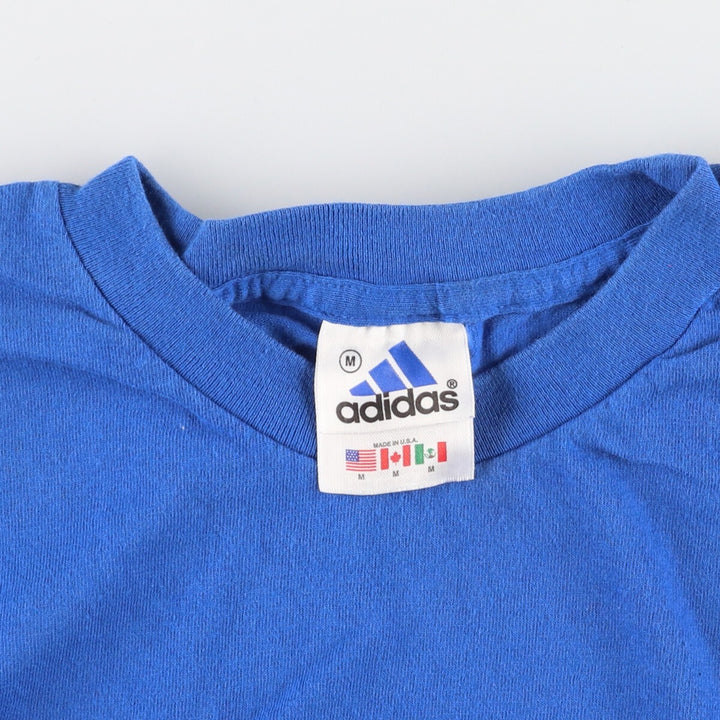 90'S Adidas Logo Print T-Shirt Made in USA Men's M Vintage /eaa448945
