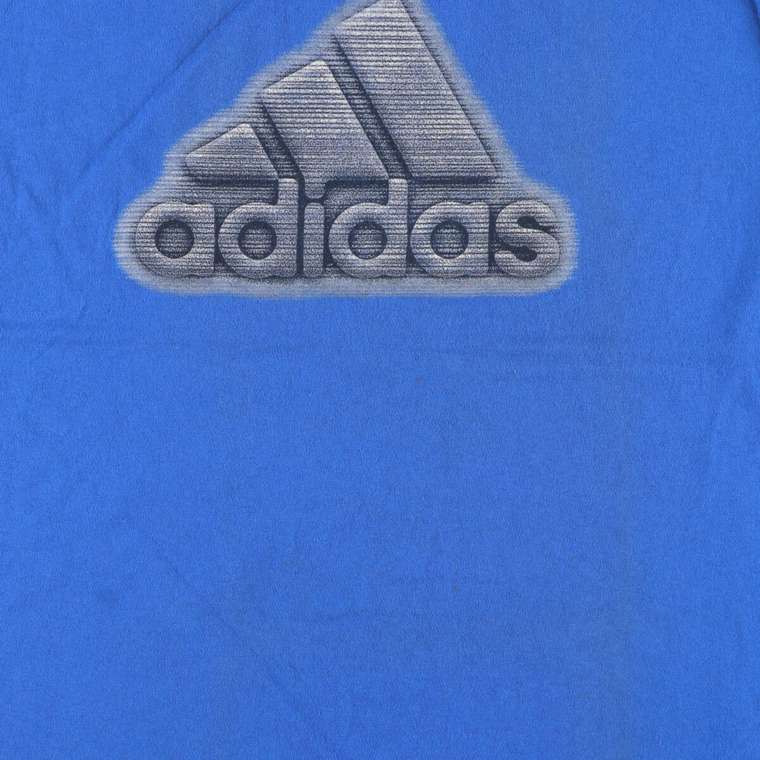 90'S Adidas Logo Print T-Shirt Made in USA Men's M Vintage /eaa448945