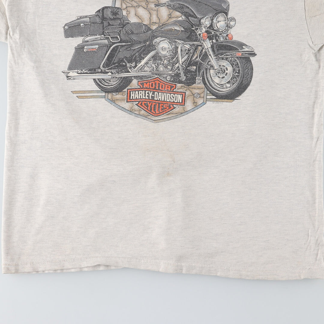 90'S Harley-Davidson Motorcycle Bike T-shirt Made in USA Men's L Vintage /eaa448993