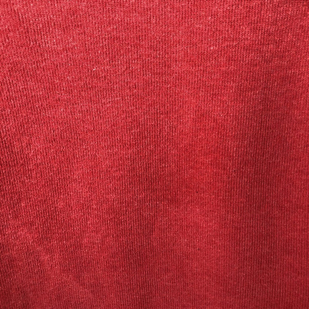 Ralph Lauren POLO RALPH LAUREN Half-zip sweatshirt, sweatshirt, men's size L cotton red type Vintage Second Hand