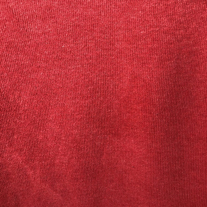 Ralph Lauren POLO RALPH LAUREN Half-zip sweatshirt, sweatshirt, men's size L cotton red type Vintage Second Hand