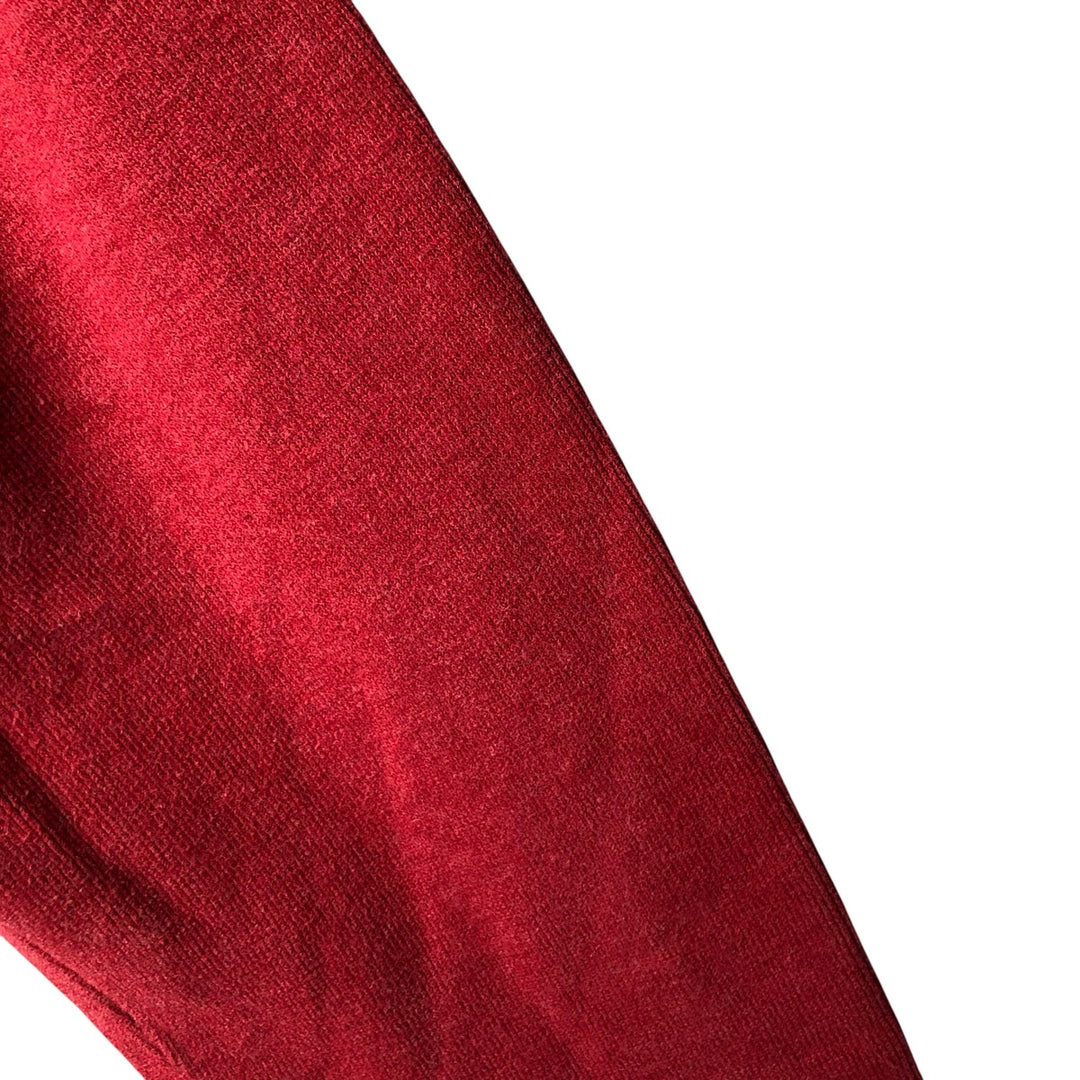 Ralph Lauren POLO RALPH LAUREN Half-zip sweatshirt, sweatshirt, men's size L cotton red type Vintage Second Hand