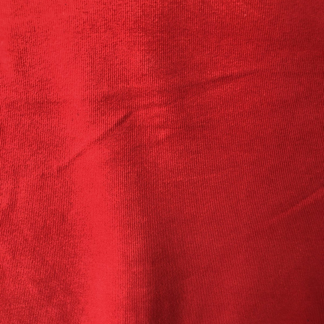 Ralph Lauren POLO by Ralph Lauren Half-Zip Sweatshirt, Men's XL cotton red type Vintage Second Hand