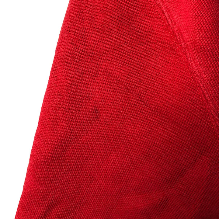 Ralph Lauren POLO by Ralph Lauren Half-Zip Sweatshirt, Men's XL cotton red type Vintage Second Hand