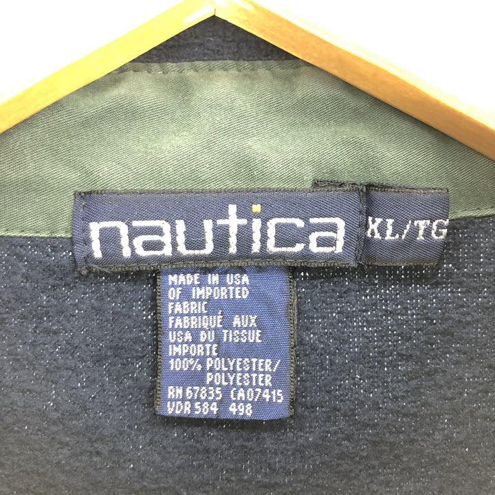 90'S NAUTICA Swing Top Type Fleece Jacket Made in USA Men's XL Vintage /eaa449030