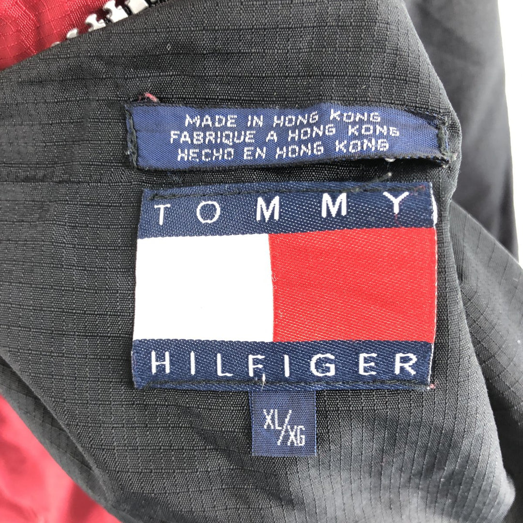 90s~ Tommy Hilfiger Reversible Nylon x Fleece Jacket Men's XL Vintage /eaa449036