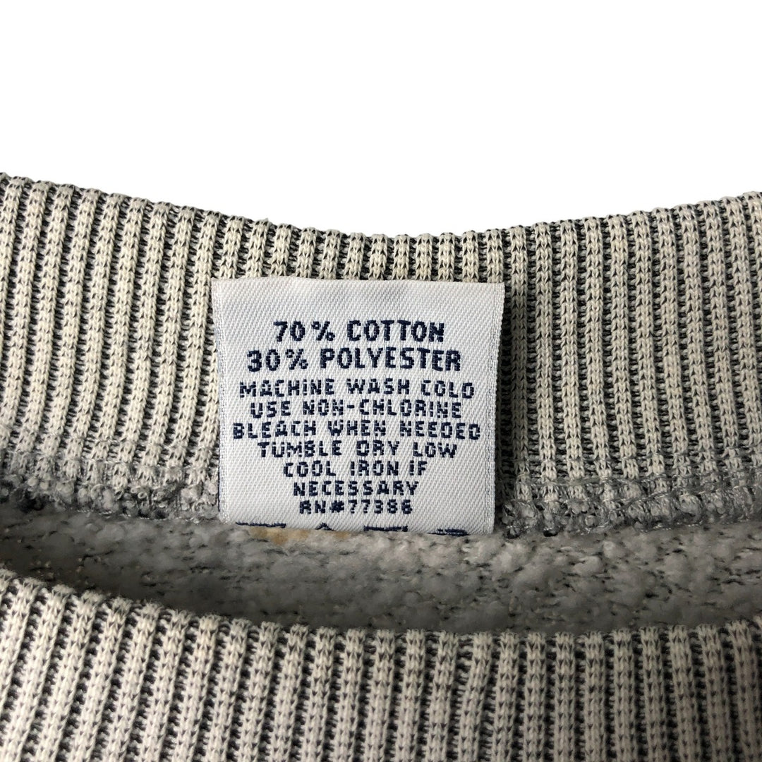 90'S TRUE FAN NFL San Francisco 49ers Logo Sweatshirt, Men's XL, Vintage cotton gray type Vintage Second Hand