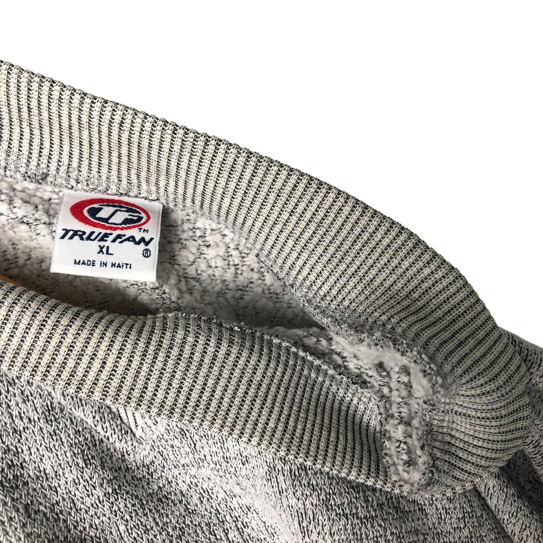 90'S TRUE FAN NFL San Francisco 49ers Logo Sweatshirt, Men's XL, Vintage cotton gray type Vintage Second Hand