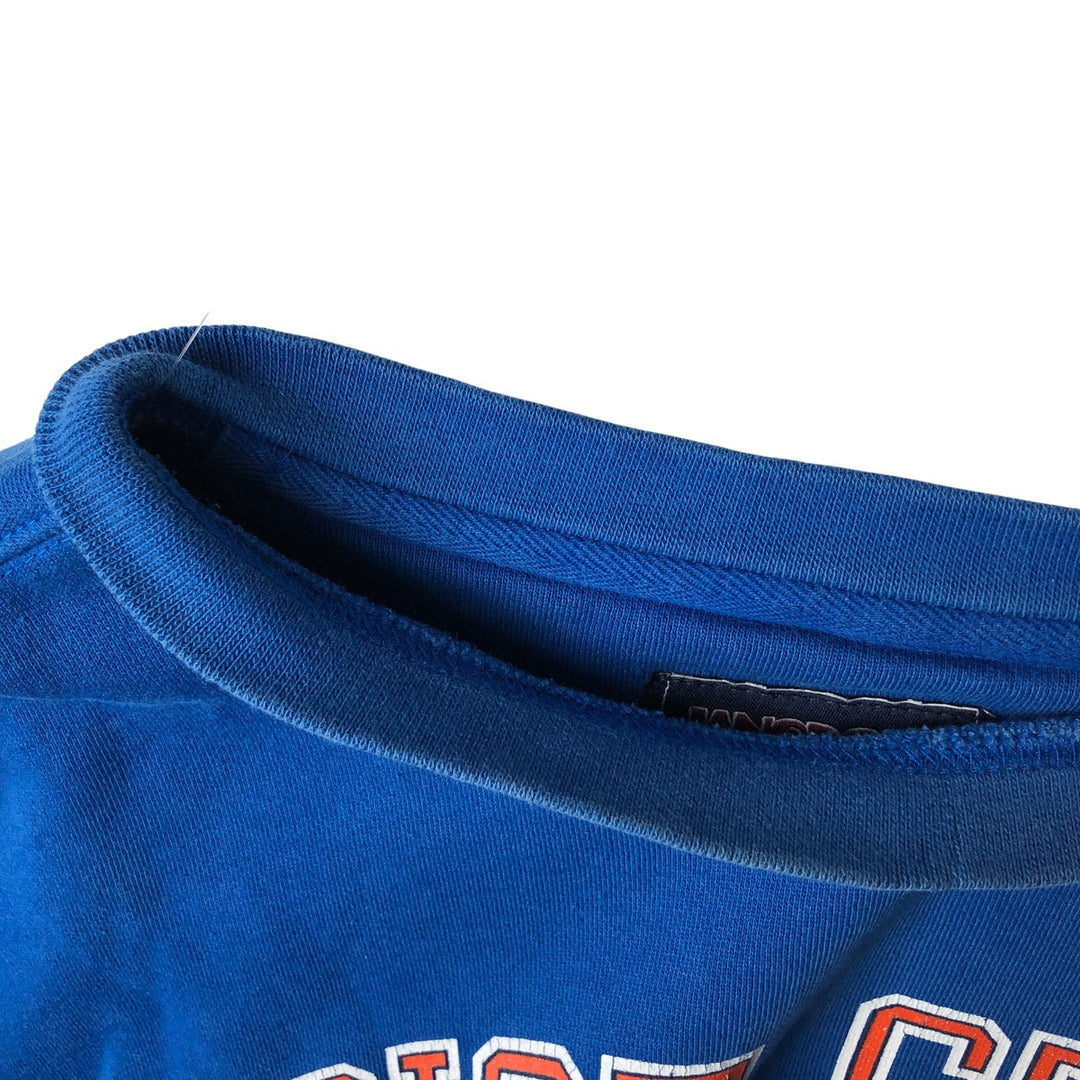 Jansport College Sweatshirt, Men's Size M cotton blue type Vintage Second Hand