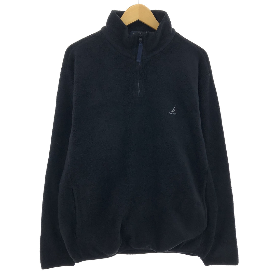 NAUTICA Half-Zip Fleece Pullover Men's L size / eaa449101