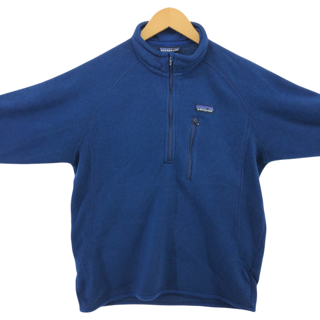 Patagonia Better Sweater Pullover 25521FA11 Half Zip Fleece Pullover Men's M Size / eaa449108