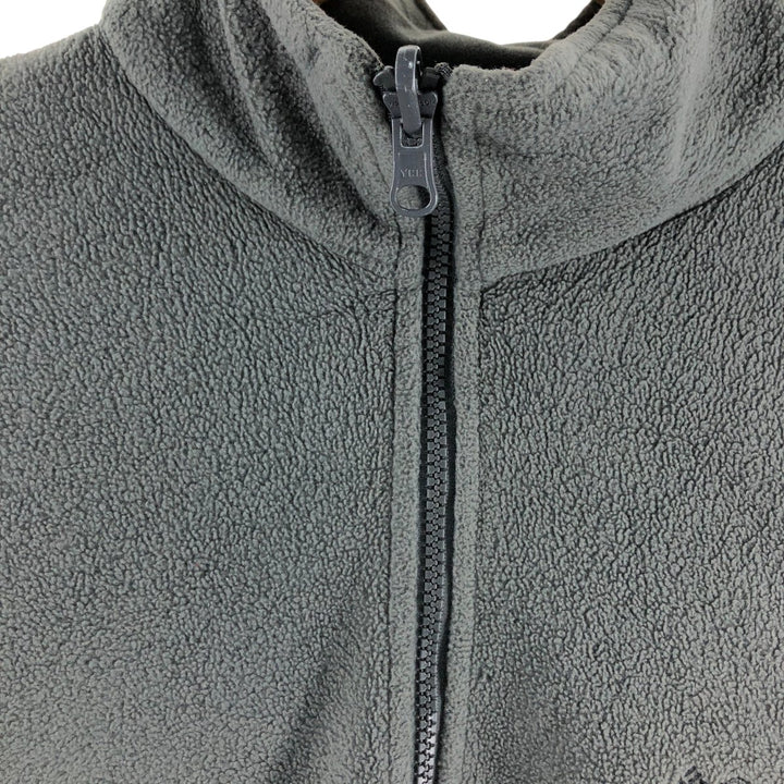 2000'S Columbia fleece jacket, men's size L polyester gray type Vintage Second Hand